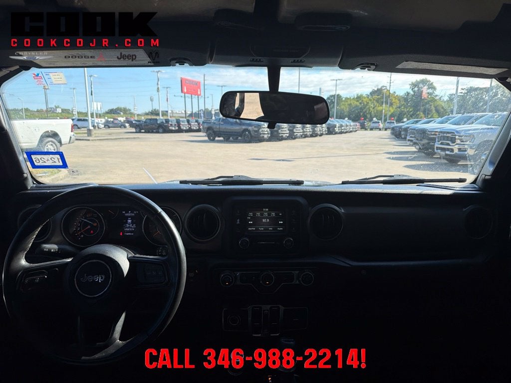 2019 Jeep Wrangler Unlimited Sport S 4x4