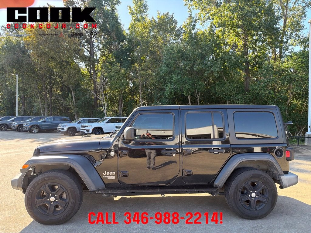 2019 Jeep Wrangler Unlimited Sport S 4x4