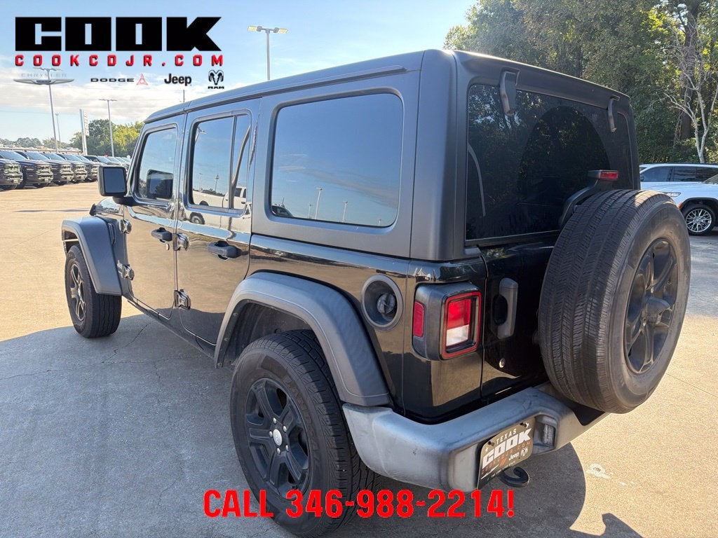 2019 Jeep Wrangler Unlimited Sport S 4x4