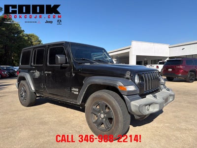 2019 Jeep Wrangler Unlimited Sport S 4x4