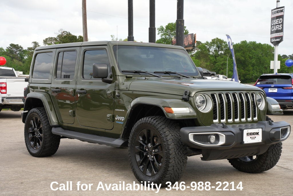 2021 Jeep Wrangler 4xe Unlimited Sahara