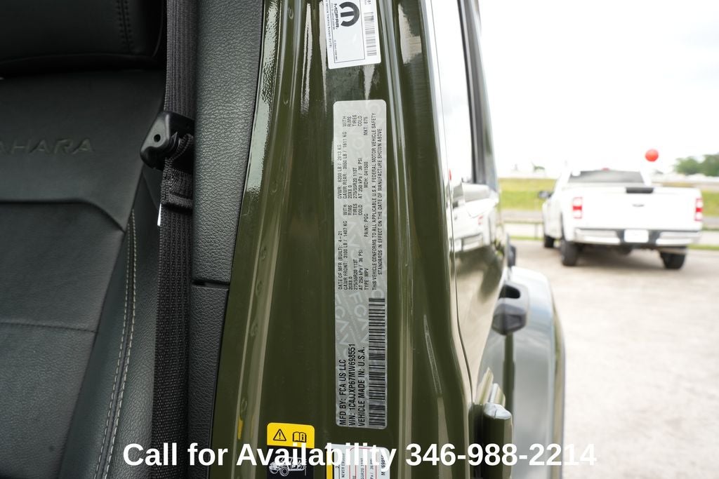 2021 Jeep Wrangler 4xe Unlimited Sahara