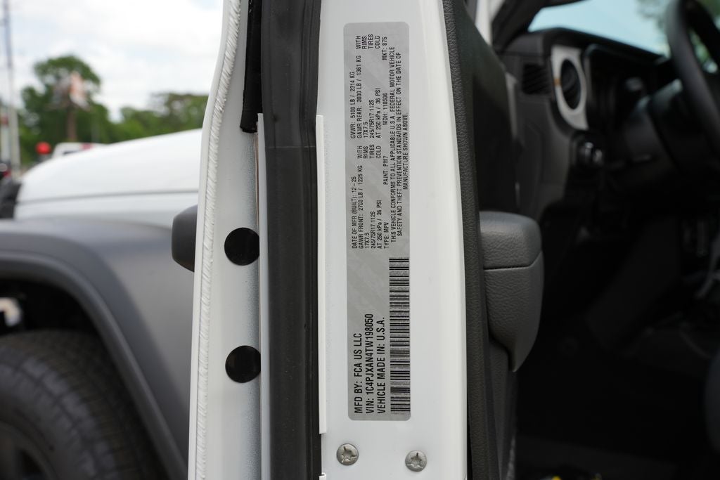 2026 Jeep Wrangler WRANGLER 2-DOOR SPORT