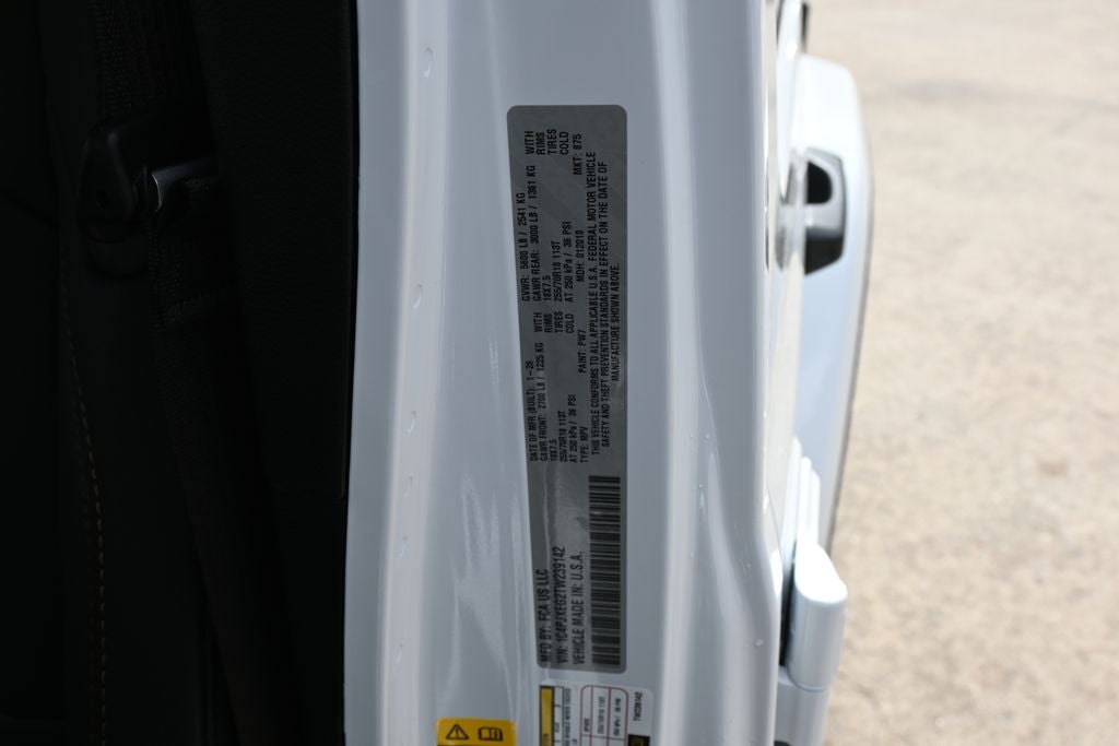 2026 Jeep Wrangler WRANGLER 4-DOOR SAHARA