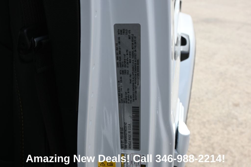 2026 Jeep Wrangler WRANGLER 4-DOOR SAHARA