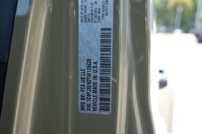 2026 Jeep Wrangler 4-Door Sahara 4x4