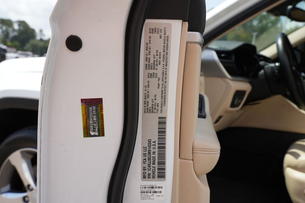 2021 Jeep Grand Cherokee L Limited 4x2