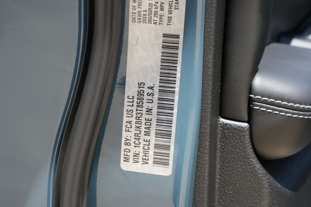2026 Jeep Grand Cherokee GRAND CHEROKEE L LIMITED RESERVE 4X4