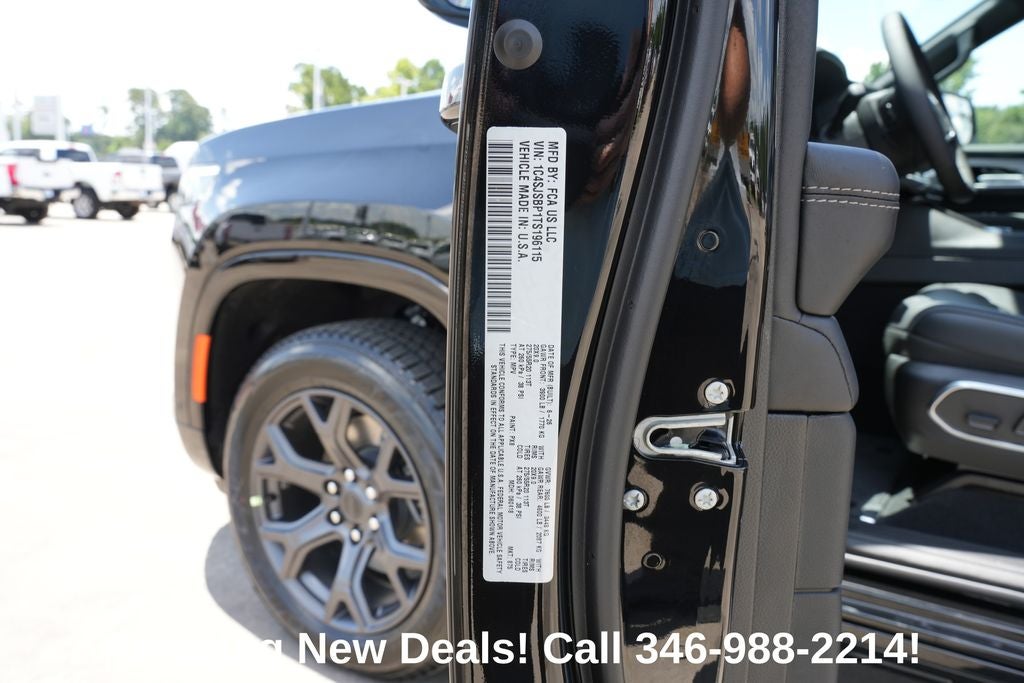 2026 Jeep Grand Wagoneer L GRAND WAGONEER L LIMITED ALTITUDE 4X4