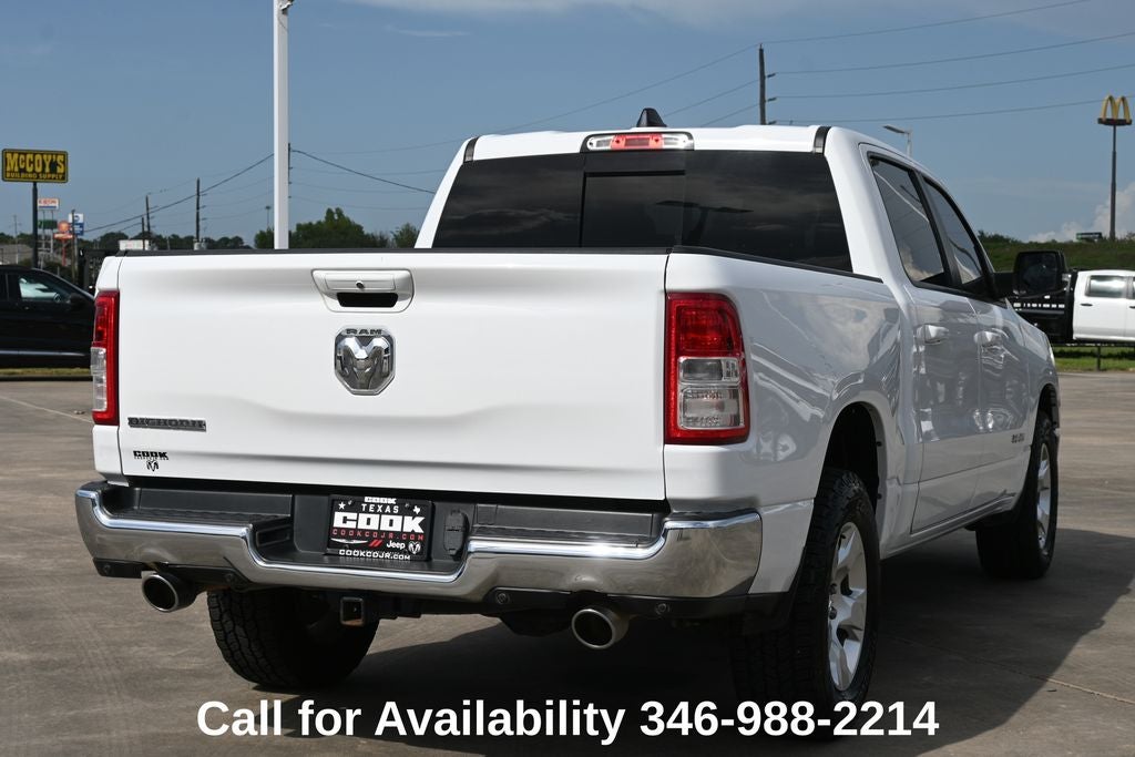 2022 RAM 1500 Big Horn Crew Cab 4x2 5'7' Box