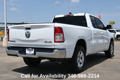 2022 RAM 1500 Big Horn Quad Cab 4x4 6'4' Box