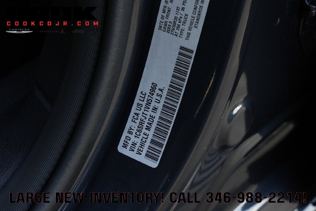 2027 RAM 1500 RAM 1500 LARAMIE CREW CAB 4X4 5'7' BOX