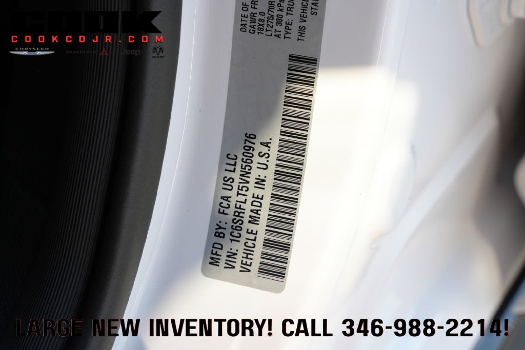 2027 RAM 1500 RAM 1500 REBEL CREW CAB 4X4 5'7' BOX