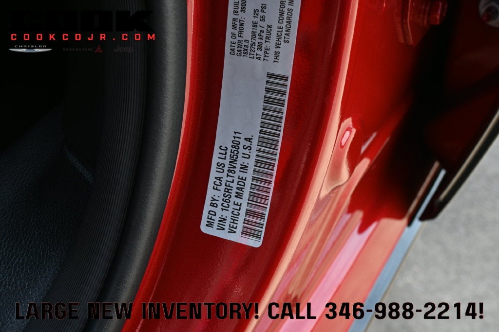 2027 RAM 1500 RAM 1500 REBEL CREW CAB 4X4 5'7' BOX