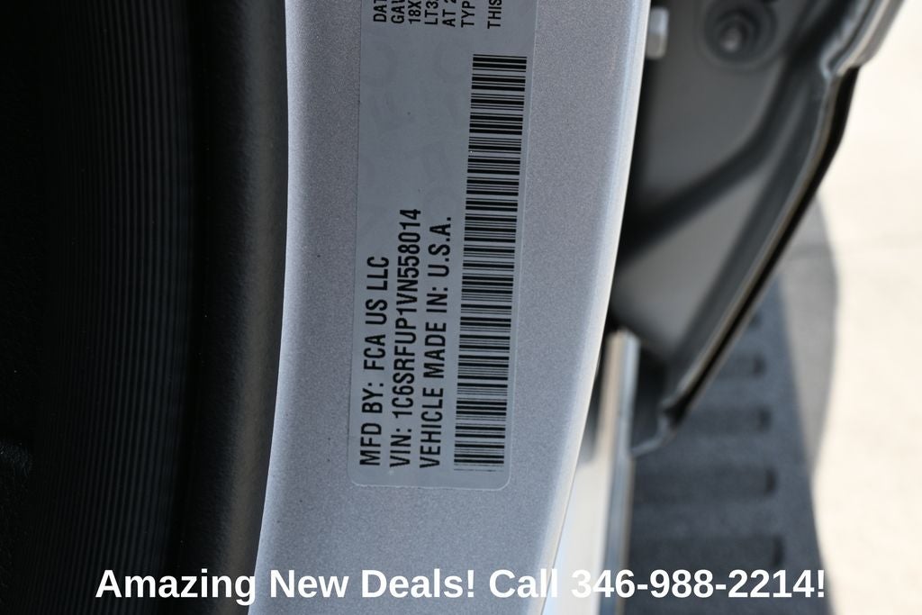 2027 RAM 1500 RAM 1500 RHO CREW CAB 4X4 5'7' BOX