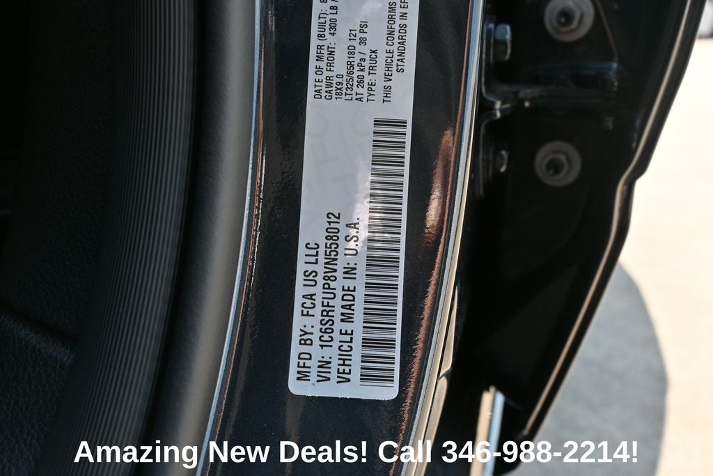 2027 RAM 1500 RAM 1500 RHO CREW CAB 4X4 5'7' BOX