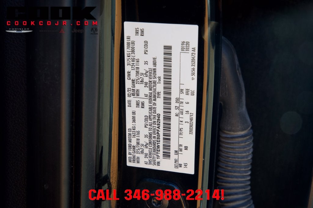 2023 Ford F-150 Tremor