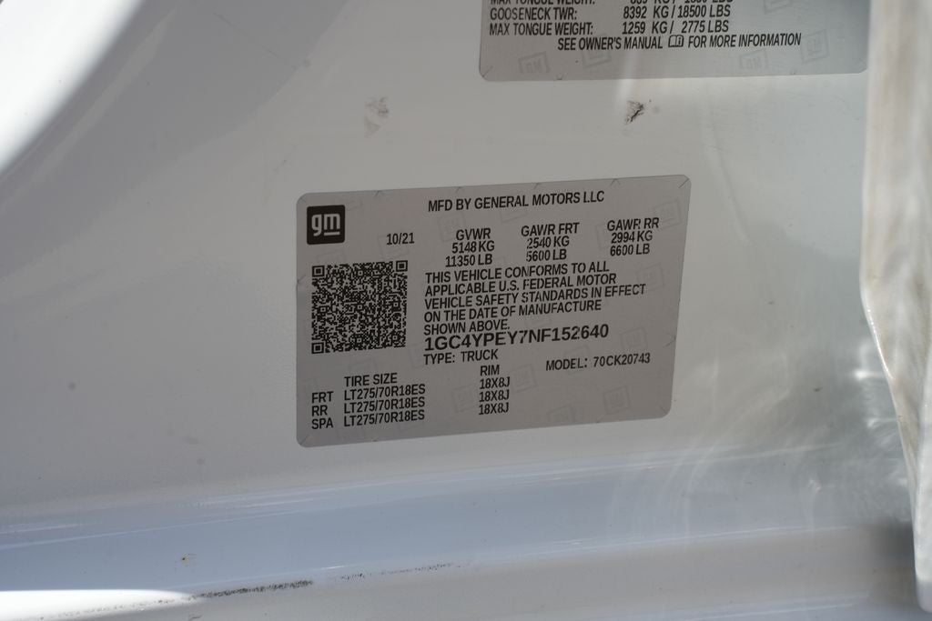 2022 Chevrolet Silverado 2500HD 4WD Crew Cab Standard Bed LTZ
