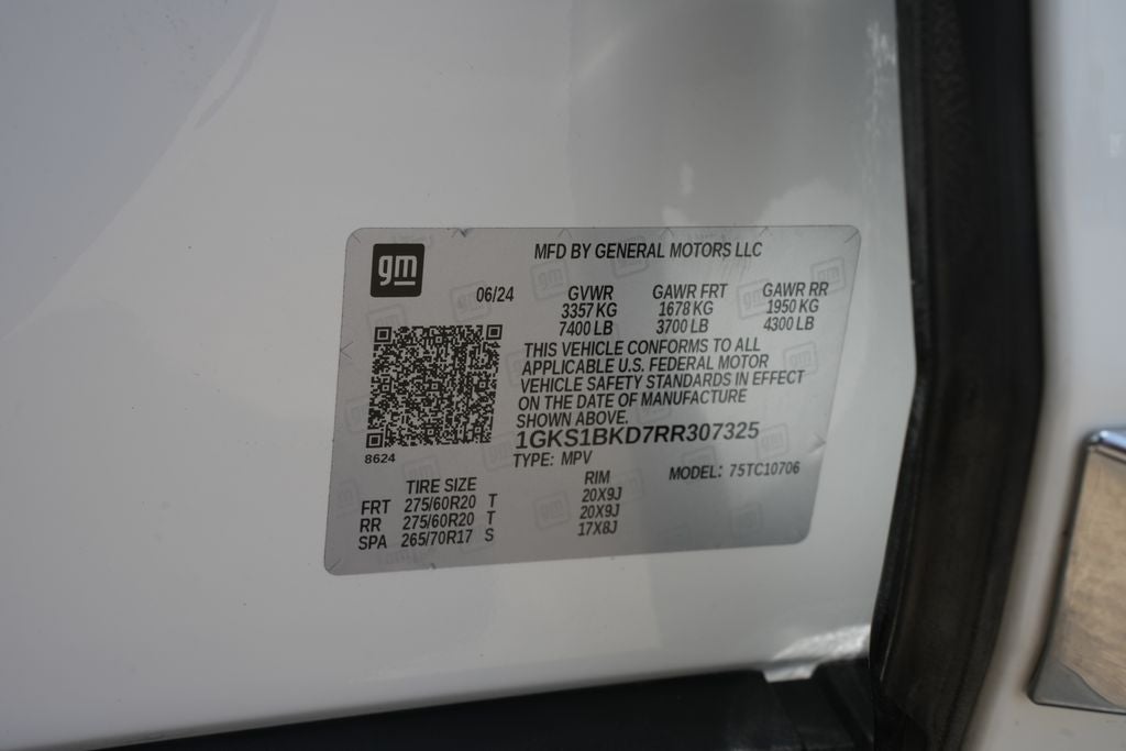 2024 GMC Yukon 2WD SLT