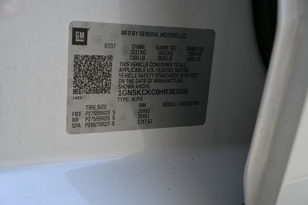 2017 Chevrolet Tahoe Premier