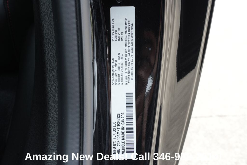 2026 Dodge Charger CHARGER SCAT PACK 2-DOOR AWD