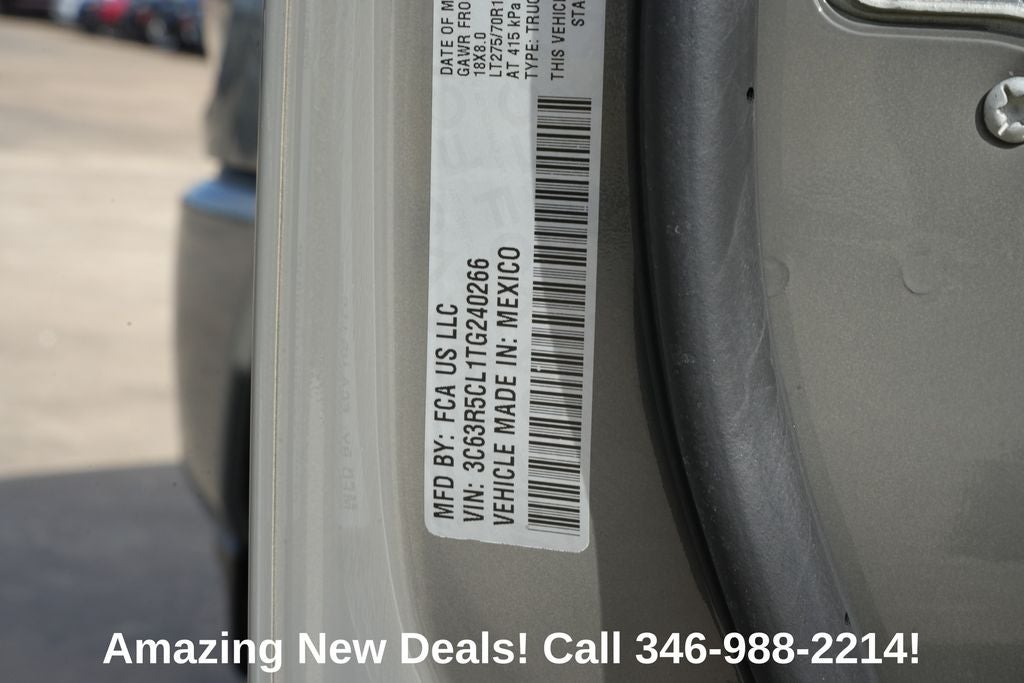 2026 RAM 2500 RAM 2500 TRADESMAN CREW CAB 4X4 6'4' BOX