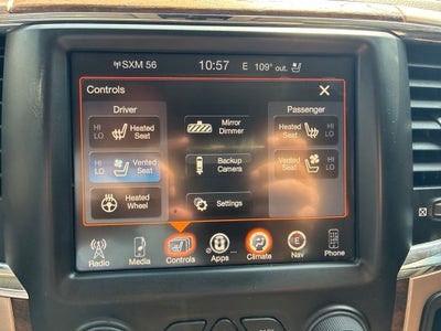 2017 RAM 3500 Laramie Longhorn Mega Cab 4x4 6'4' Box