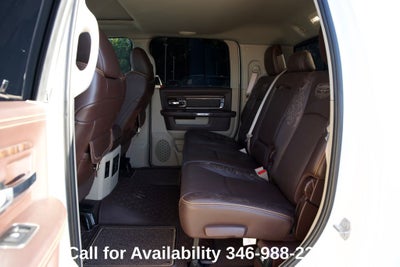 2017 RAM 3500 Laramie Longhorn Mega Cab 4x4 6'4' Box