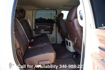 2017 RAM 3500 Laramie Longhorn Mega Cab 4x4 6'4' Box