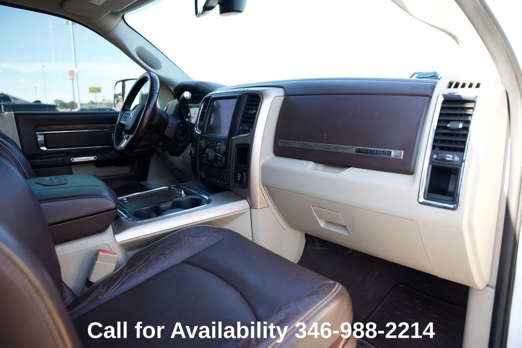 2017 RAM 3500 Laramie Longhorn Mega Cab 4x4 6'4' Box