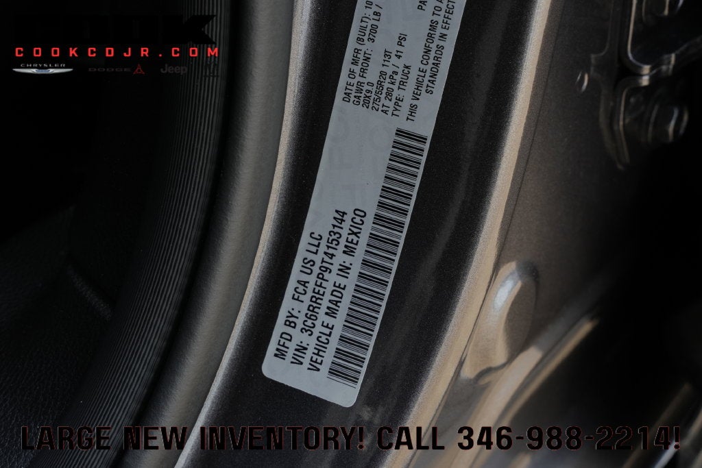 2026 RAM 1500 RAM 1500 BIG HORN CREW CAB 4X2 5'7' BOX