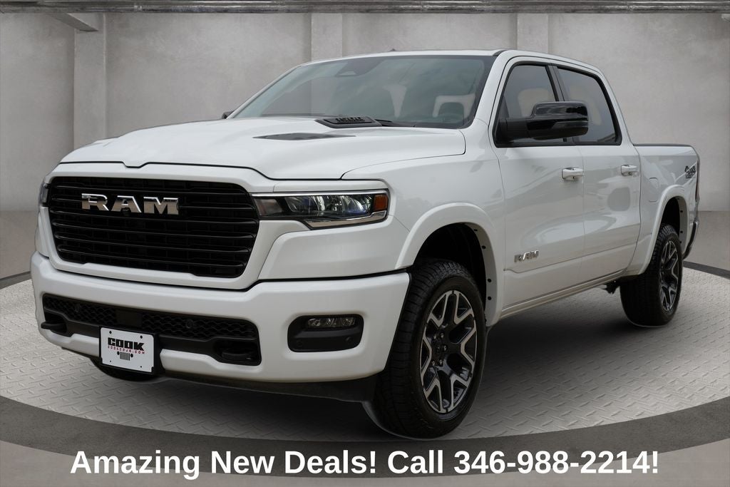 2026 RAM 1500 RAM 1500 LARAMIE CREW CAB 4X4 5'7' BOX