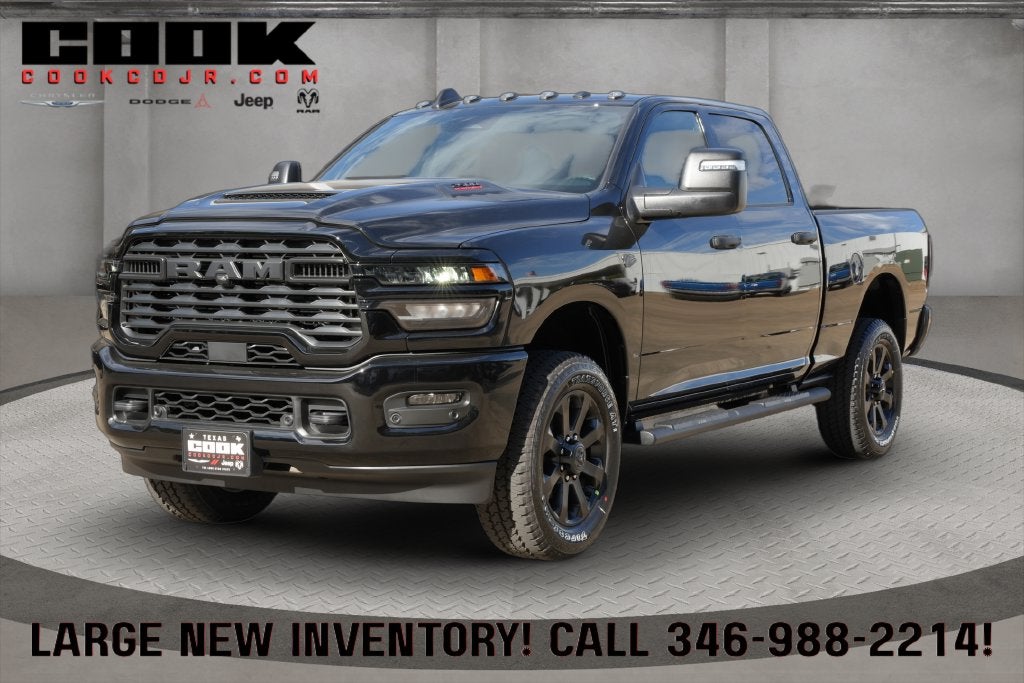 2027 RAM 2500 RAM 2500 BLACK EXPRESS CREW CAB 4X4 6'4' BOX