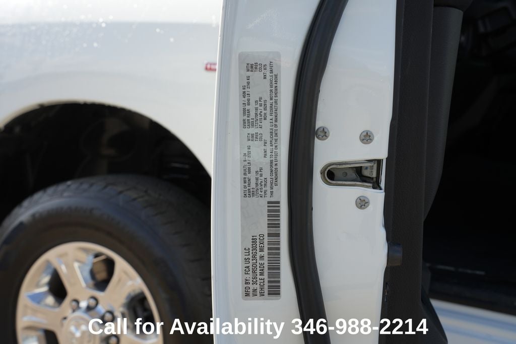 2024 RAM 2500 Big Horn Crew Cab 4x4 6'4' Box