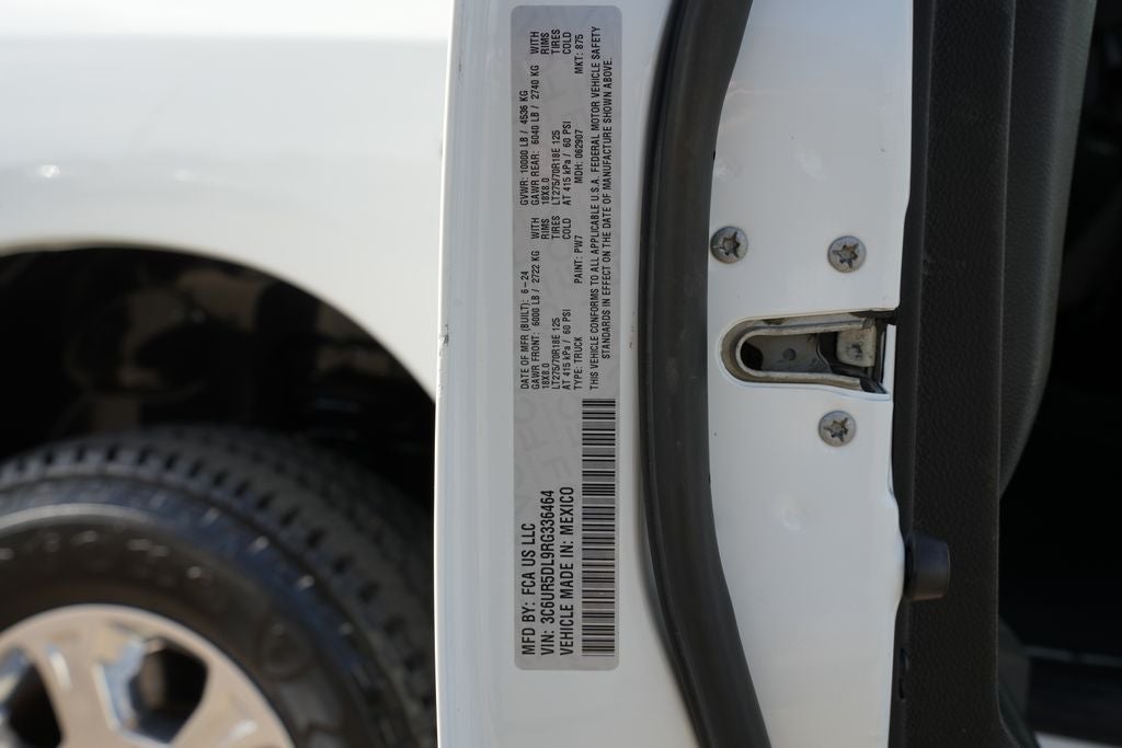 2024 RAM 2500 Big Horn Crew Cab 4x4 6'4' Box