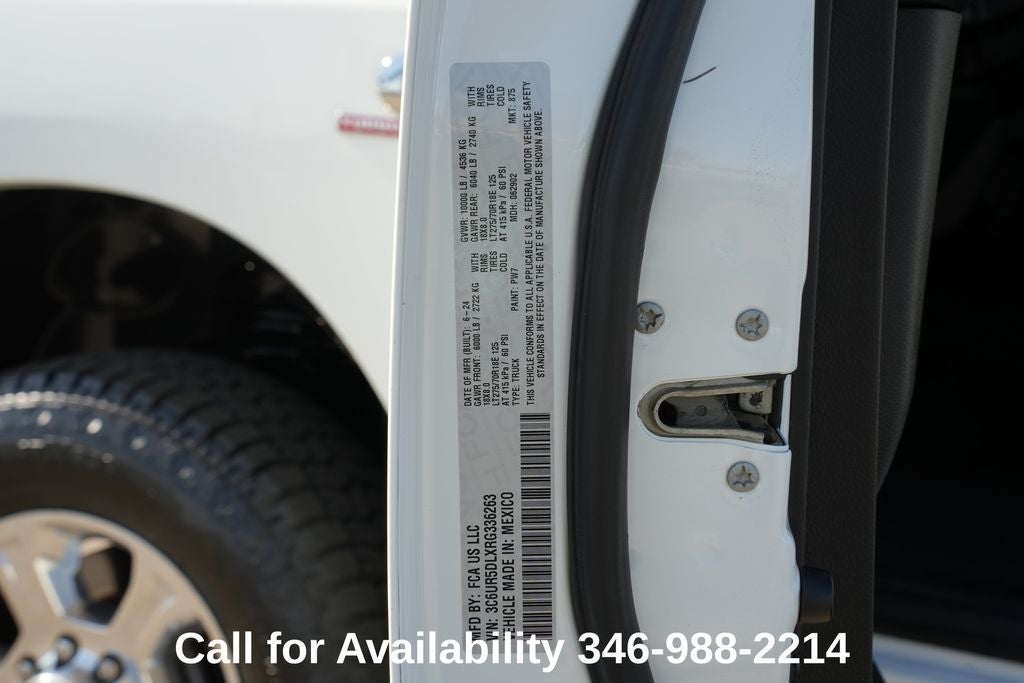 2024 RAM 2500 Big Horn Crew Cab 4x4 6'4' Box