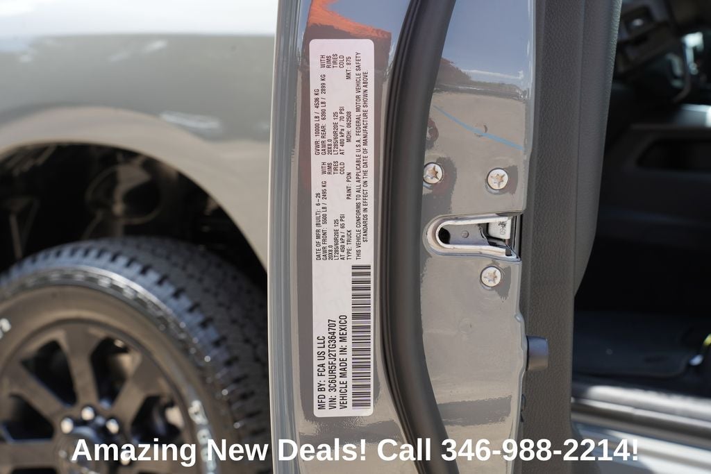 2026 RAM 2500 RAM 2500 LARAMIE CREW CAB 4X4 6'4' BOX