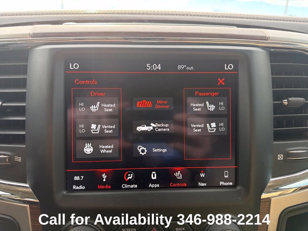 2018 RAM 2500 Laramie Crew Cab 4x4 6'4' Box