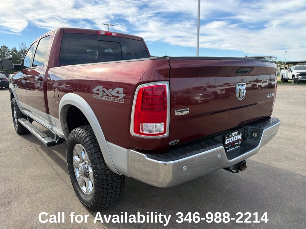 2018 RAM 2500 Laramie Crew Cab 4x4 6'4' Box