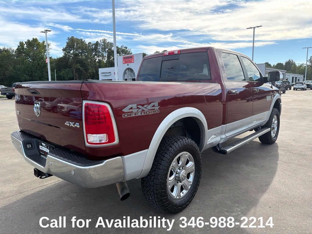 2018 RAM 2500 Laramie Crew Cab 4x4 6'4' Box