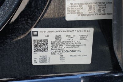 2021 GMC Sierra 1500 2WD Crew Cab Short Box Elevation