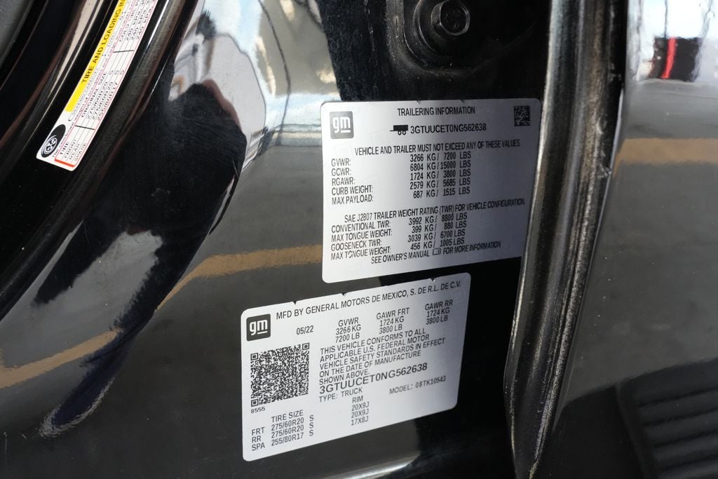 2022 GMC Sierra 1500 4WD Crew Cab Short Box Elevation