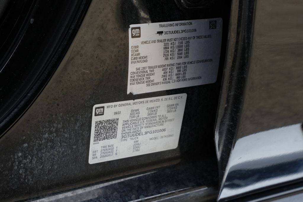 2023 GMC Sierra 1500 4WD Crew Cab Short Box SLT