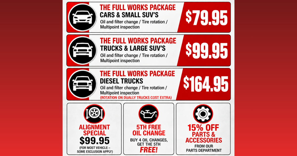 Service Pricing